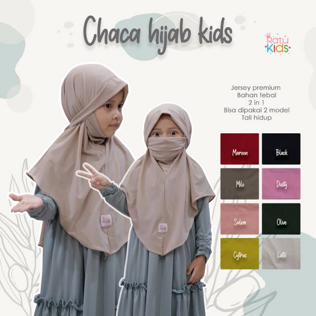 Chaca Hijab Kids RATU MULABEES