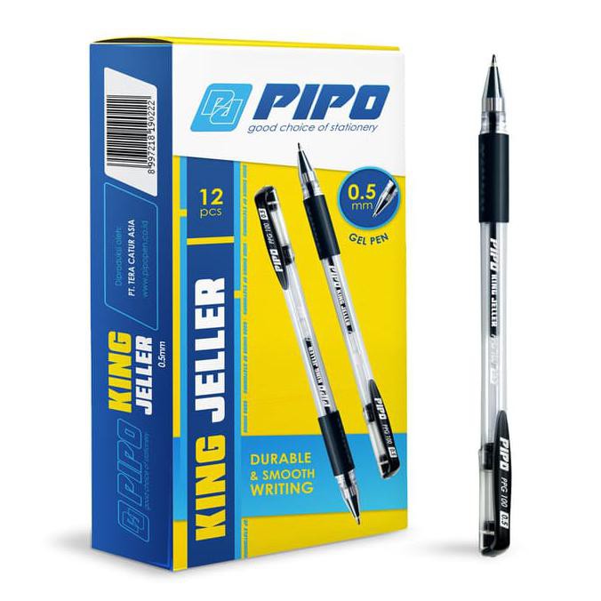 

HOT SALE Pulpen Merk PIPO King Jeller PPG100 Terjamin