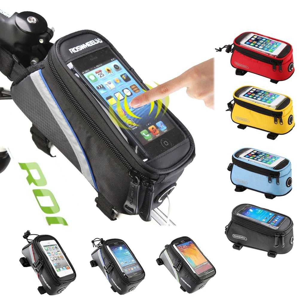 ROSWHEEL Tas Barang Sepeda Smartphone Holder Touch Waterproof - YP35