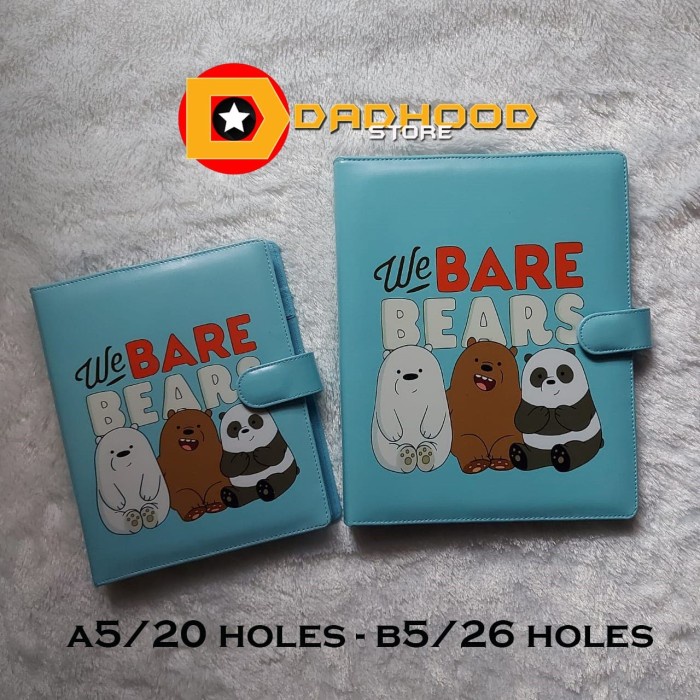 

Segera Miliki Binder Printing Motip Bare Bears A5/Ring 20, B5/Ring 26 Diskon