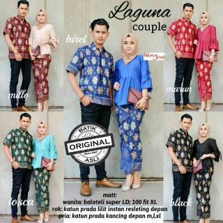 BatikAsli Original Batik Couple Exclusive Setelan Batik 