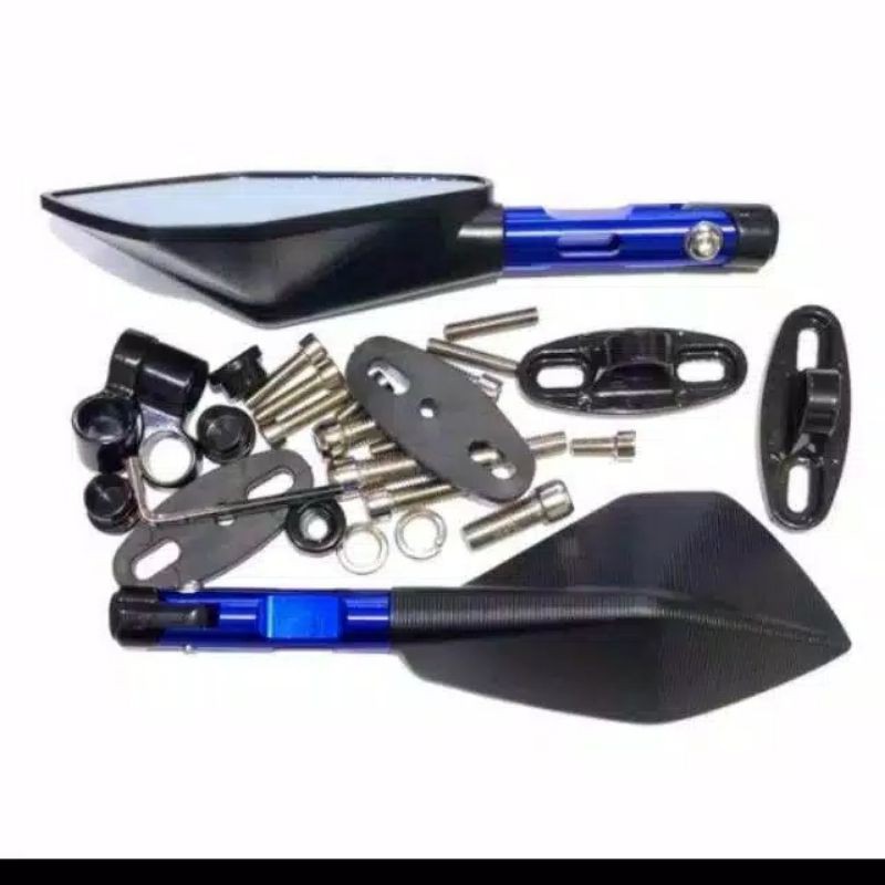 SPION TOMOK V5 & V2 UNIVERSAL NMAX,AEROX,PCX,VARIO,BEAT,MIO,VIXION,R15,CBR,NINJA-V5 blue