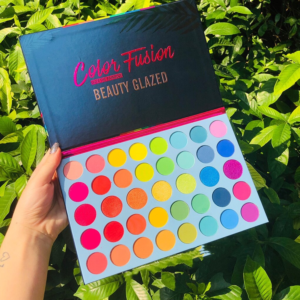 Beauty Glazed Color Fusion 39 Color Eyeshadow Beauty Glazed Eyeshadow Pallete Beauty Glazed Eyeshadow Palette Beauty Glazed Eye Shadow Beauty Glazed