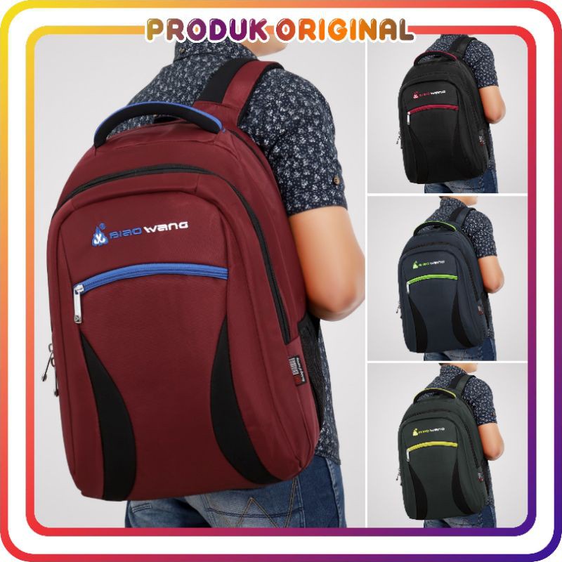 COD TAS RANSEL BIAOWANG BW-1323 BAHAN NYLON WATERPROOF