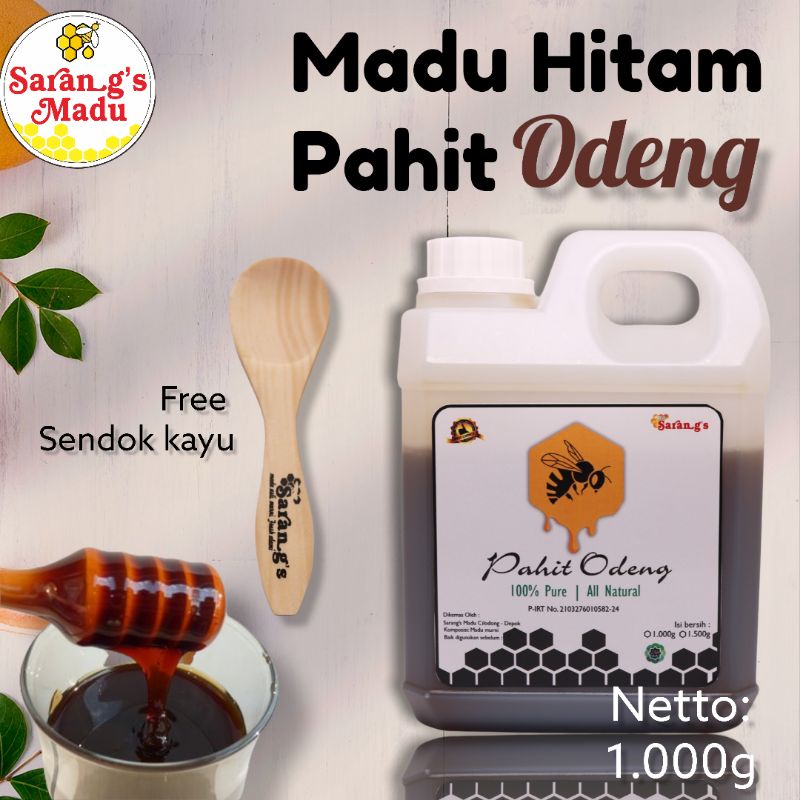 

Madu Hitam Pahit Murni Odeng Asli 1kg Original