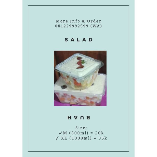 

Salad Buah Premium Segar
