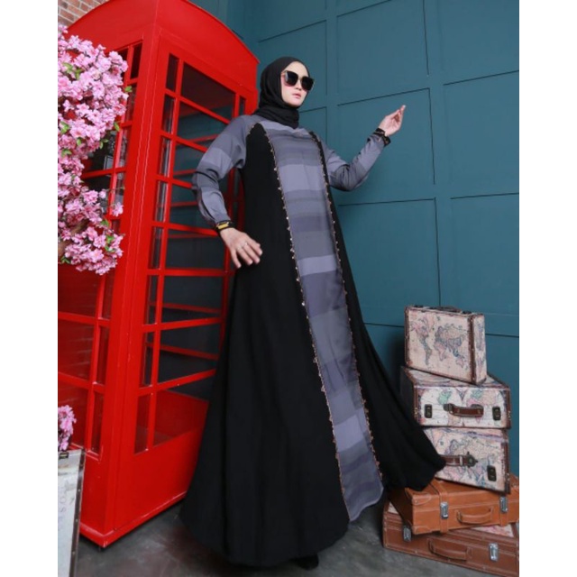 READY DRESS ASWAN MIX JETBLACK IMPORT TERBARU ORIGINAL TERMEWAH