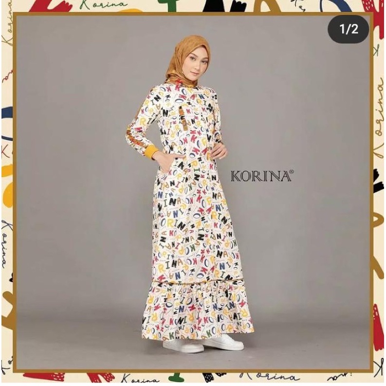 Ayesha Printed Dress KORINA LXL