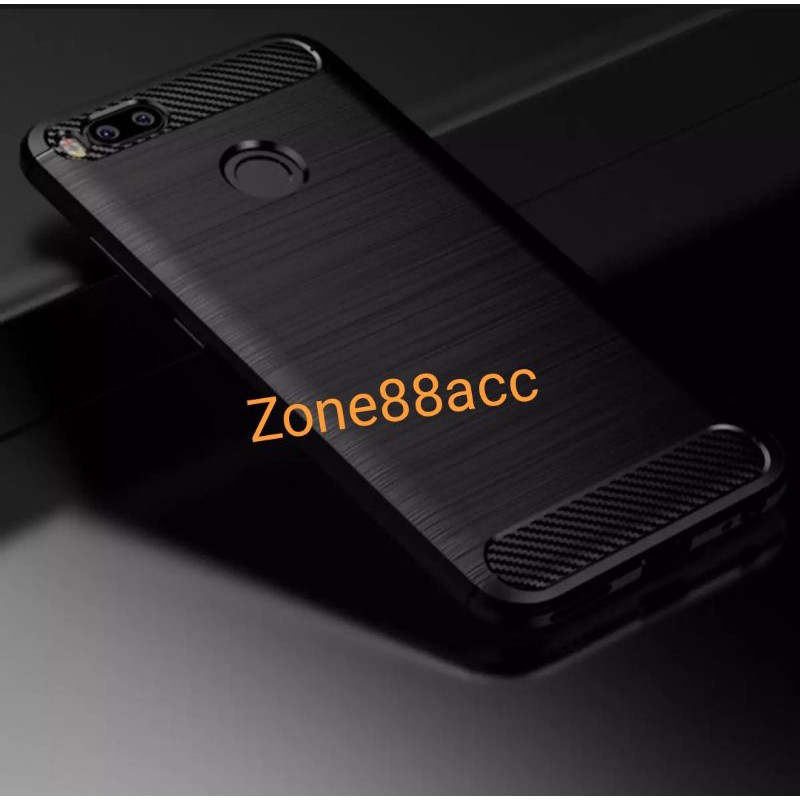 Silicon Case XIAOMI 5X Mi A1 Softcase iPAKY Carbon Casing Cover TPU