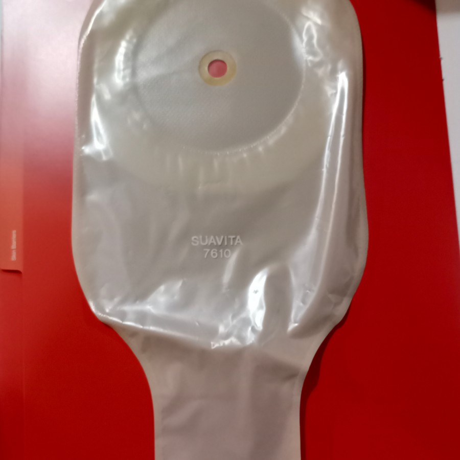 Colostomy Bag / Kantong Kolostomi Suavita 7610 clear bening Hollister