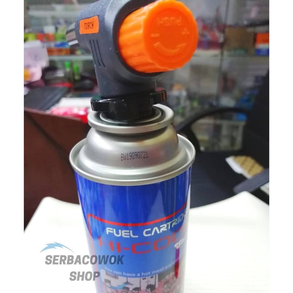 Paket Gas Torch Multi Purpose Dengan Gas Hi Cook Portable Siap Pakai Khusus Jabodetabek Termurah