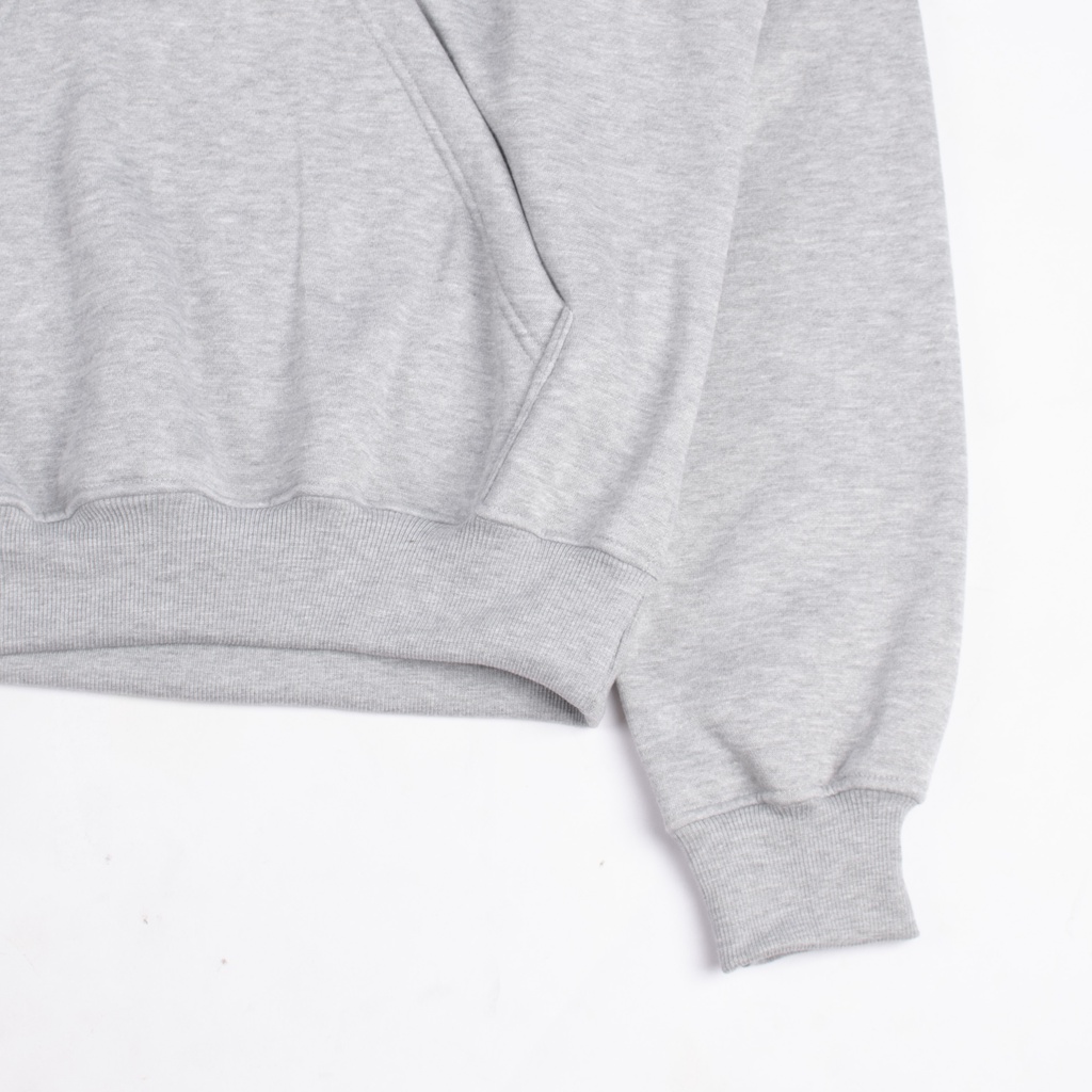 Oversized Boxy Hoodie GREY MISTY