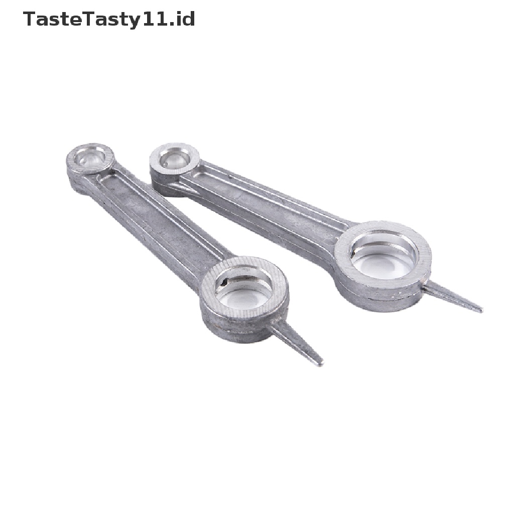 1 Pc Batang Penghubung Kompresor Udara Bahan Aluminum Alloy Warna Silver