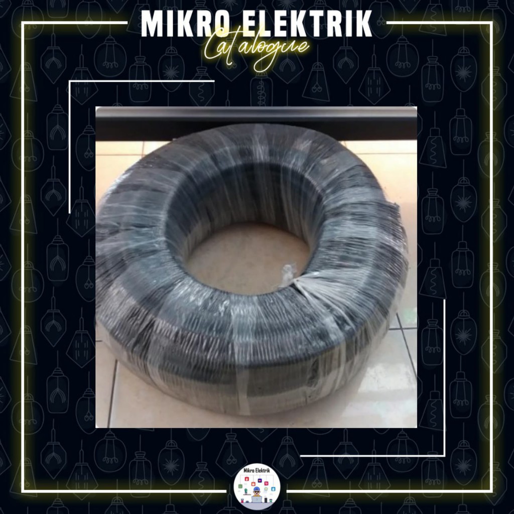 Selang Fleksibel / Flexible Pembuangan AC 15mm Ukuran 40M Hitam