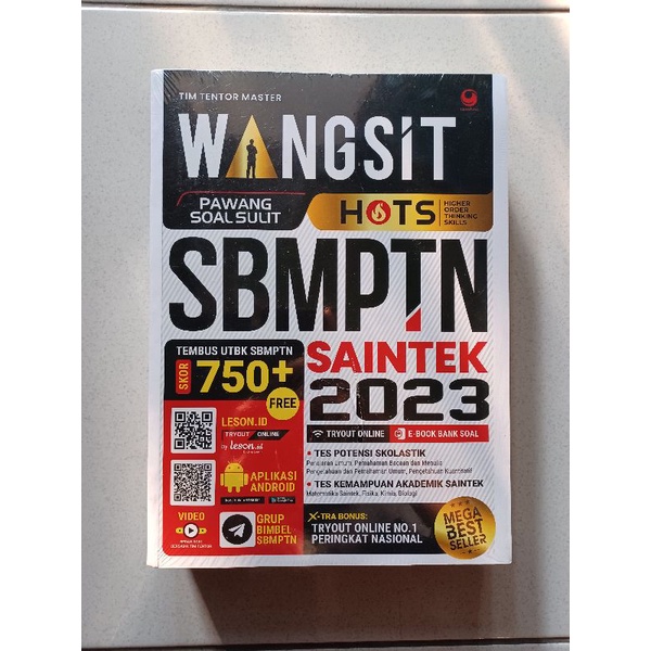 Buku Wangsit SBMPTN Saintek 2023
