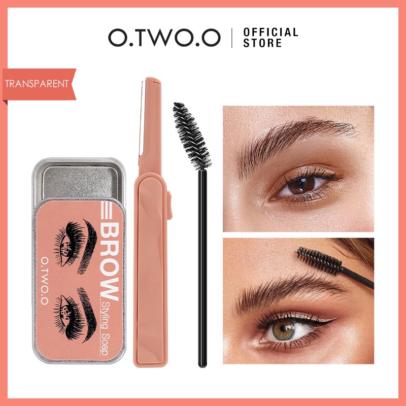 O.TWO.O Eyebrow Soap Brow Sculpt Lift Brow Styling Soap Waterproof Long
