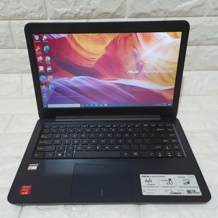 Laptop Asus E402W Amd E2-6110 Radeon R2 1.50GHz Ram 4GB Harddisk 500GB