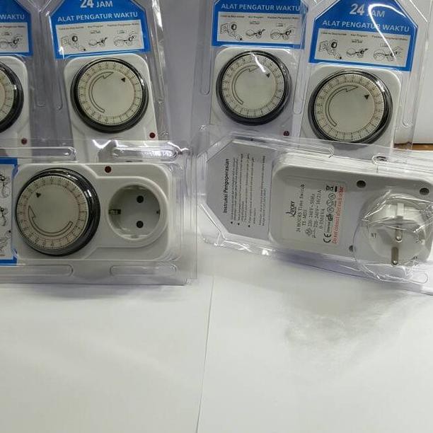 ≧ ͡❛ ͜ʖ ͡❛≦ Saklar Timer 24 Jam /stop kontak Timer / stop kontak Otomatis ¾