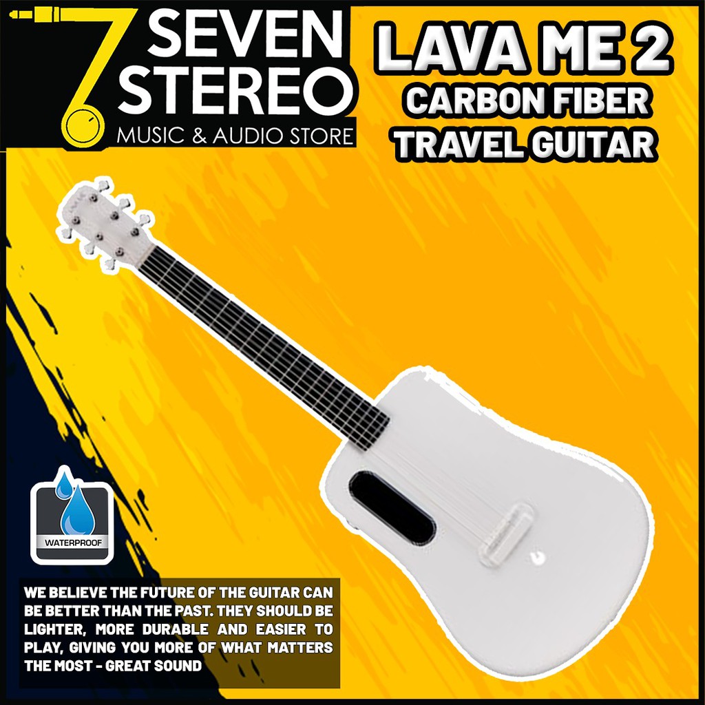 LAVA ME 2 ME2 Carbon Fiber Acoustic Electric Travel Guitar