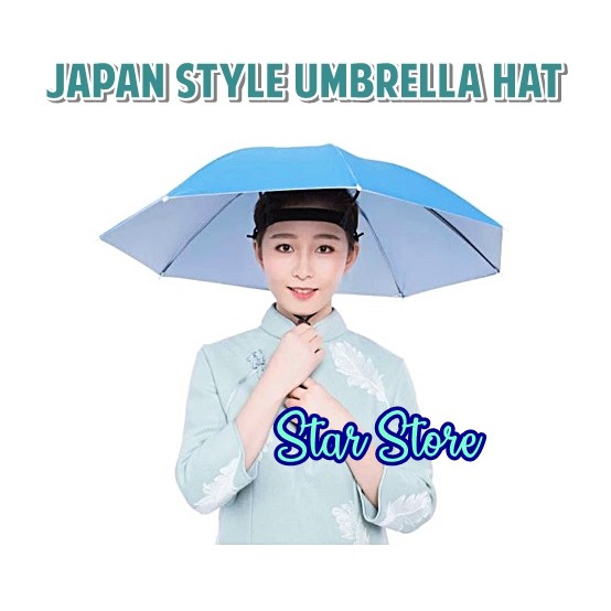 Topi Payung Hujan Besar