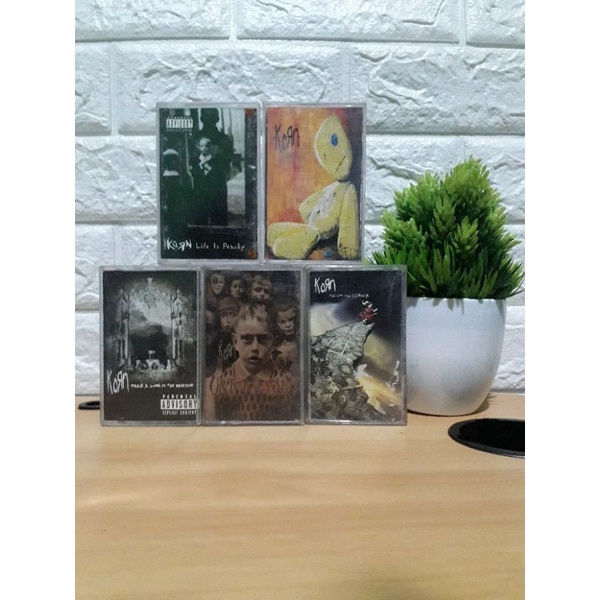 Kaset KORN Sepaket 5 Album