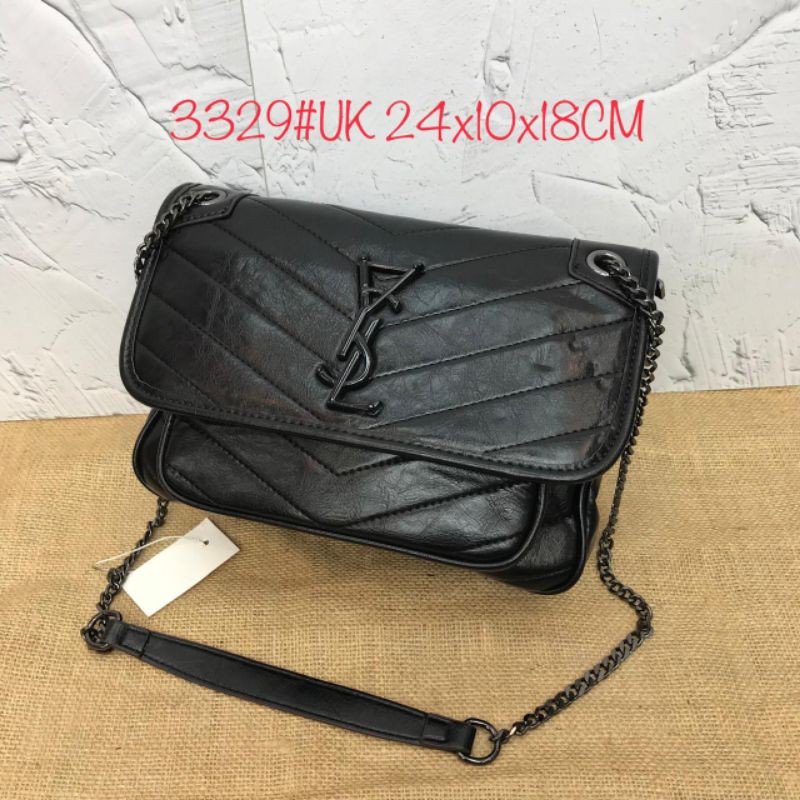 tas wanita sling bag Ysl