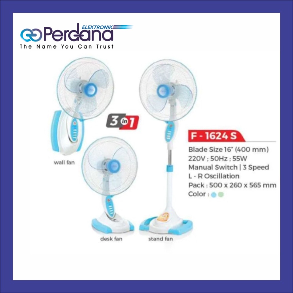 STAND FAN 16" MASPION F 1624 S
