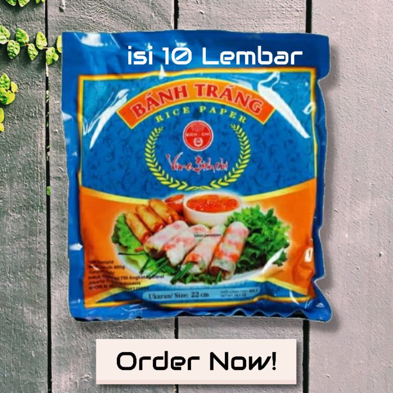 

Banh Trang Rice paper isi 10 Vietnam size 22 Cm
