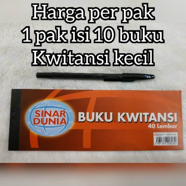 Kwitansi Pasar | Buku Kwitansi | Kwitansi Sidu