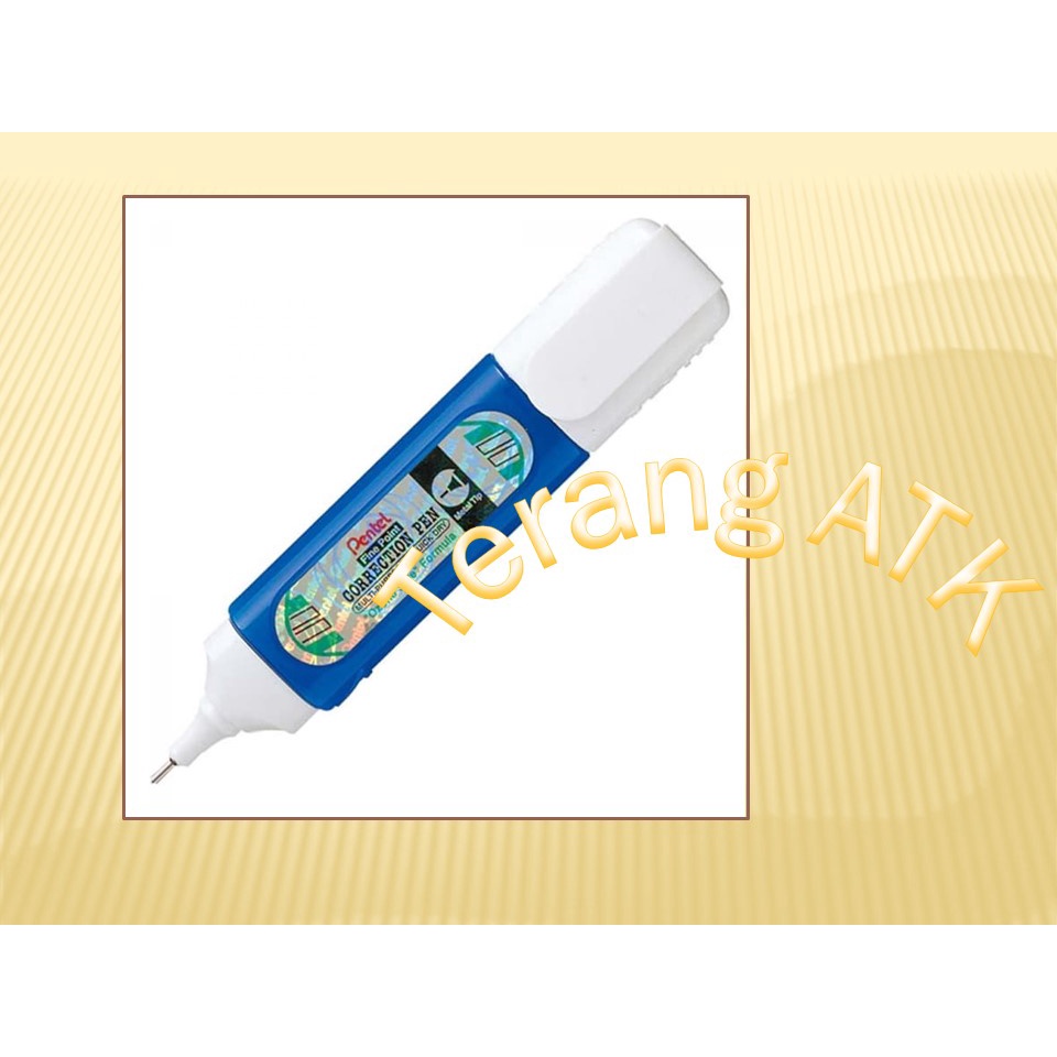 

Tipp Ex Cair Gepeng Biru Merek Pentel ZL31-W