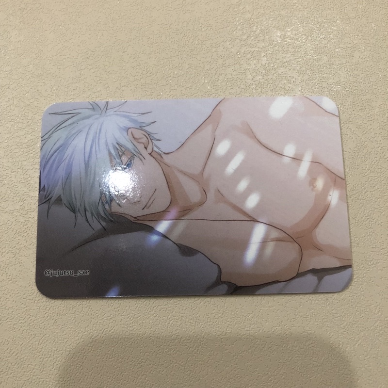 PHOTOCARD GOJO SATORU BY JUJUTSU SAE