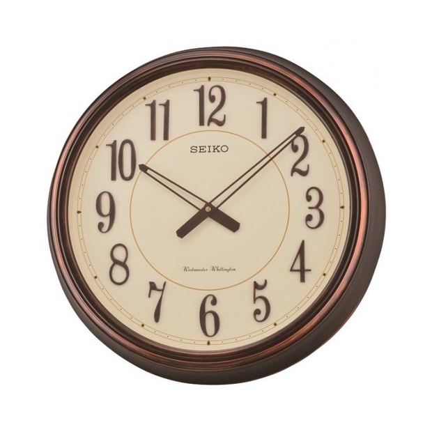 Jam dinding Seiko QXD212B - Melodies & Chimes tersedia stok