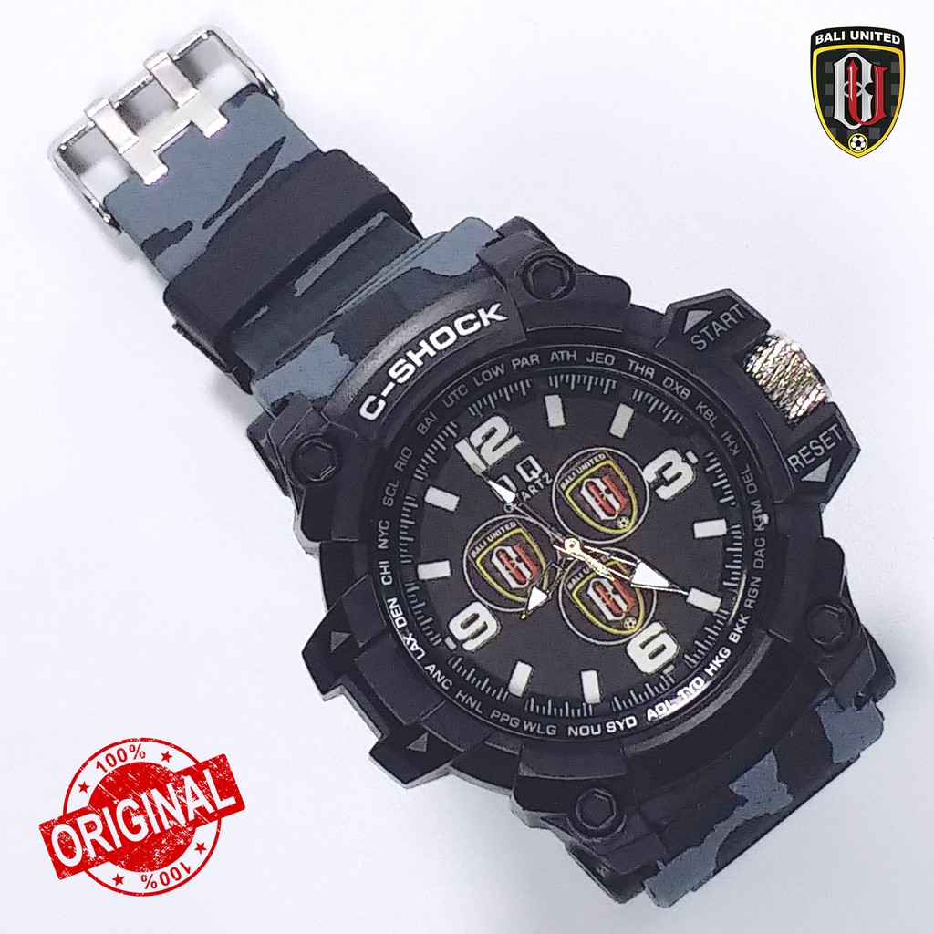 [TERBARU] JAM TANGAN BALI UNITED TALI ARMY HITAM