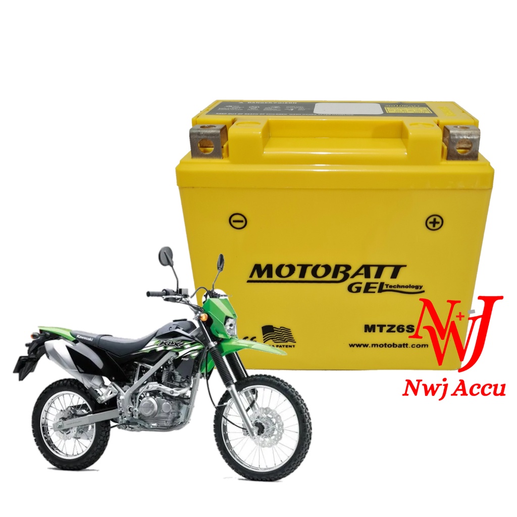 Jual Aki Motor Kawasaki KLX 150 D Tracker MTZ6S GTZ7S GTZ6V YTZ7S YTZ6V