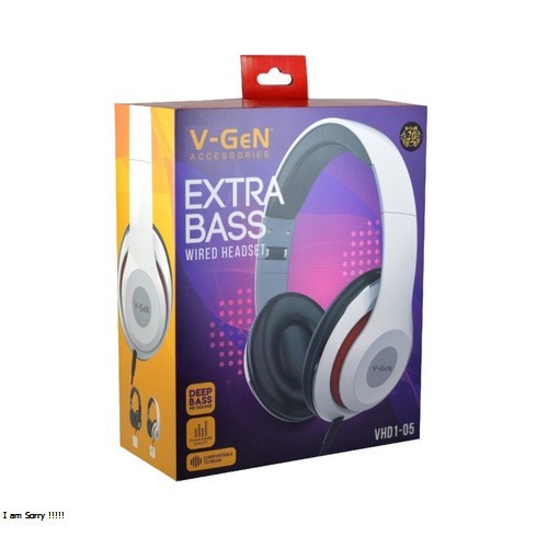 VGEN Earphone /Headset Bluetooth VHD1-05