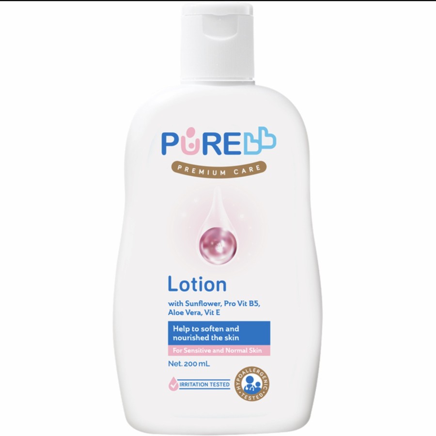 PureBB Lotion 200 ml Pure BB Lotion Baby Bayi Pelembab Kulit 200ml