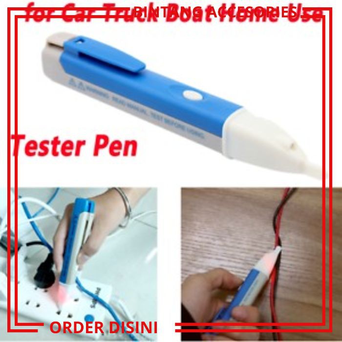 W687 TESPEN LISTRIK DETEKTOR OBENG TESPEN OBENG MINI OBENG KECIL TESPEN ELEKTRIK