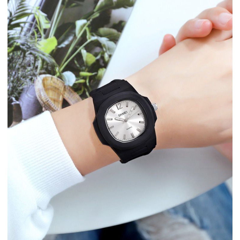 SKMEI 1717 Jam Tangan Pria Wanita Analog Tali Silicone WATCHKITE WKOS