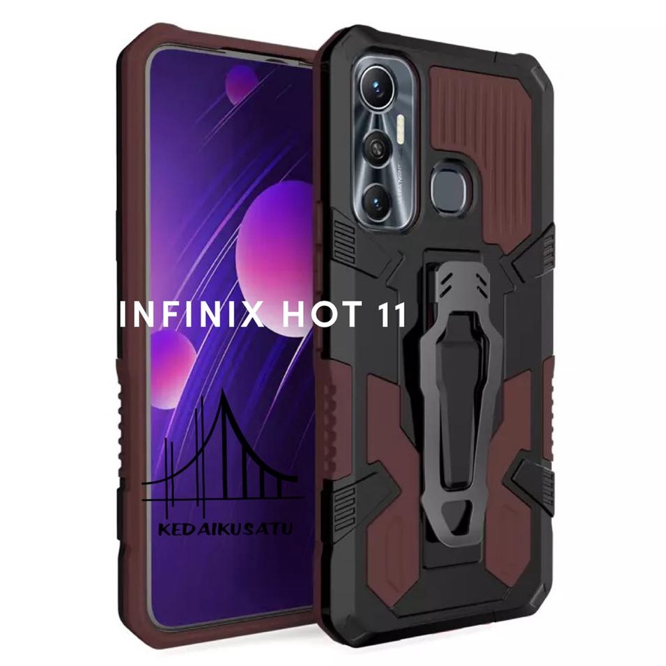 INFINIX HOT 11 Casing Softcase Armor Soft Back Case Hardcase INFINIX HOT 11