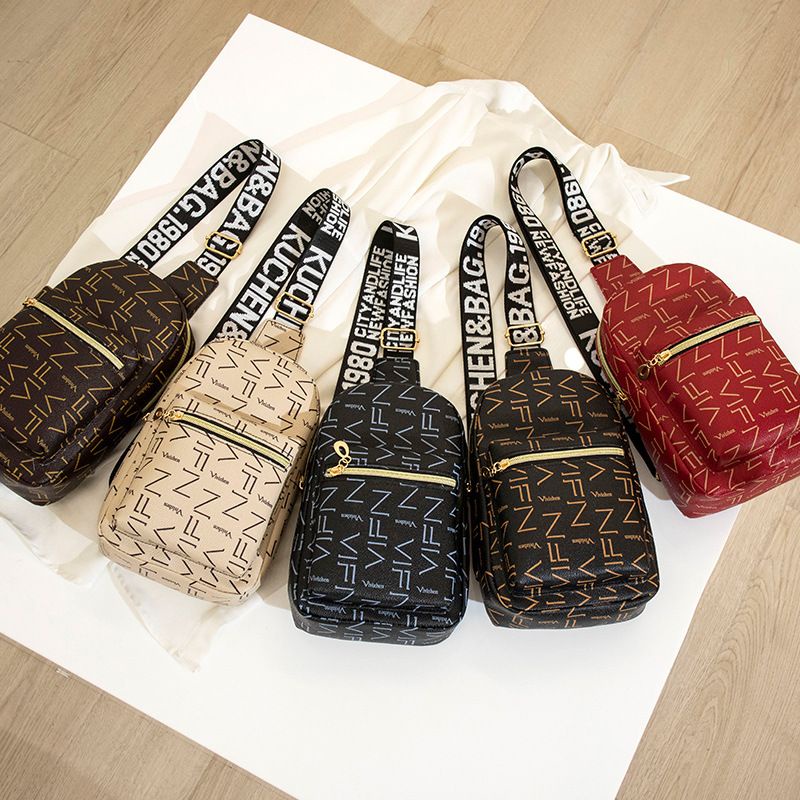 GrosirMart Tas Wanita Terbaru Motif Resleting Tas Pinggang Girl Women Bag Cool New A57