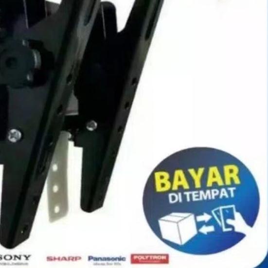 BRACKET TV LED LCD 14-39 INCH WATERPAS / BRAKET TV BERKUALITAS / TAMA BRACKET TV LED LCD 14-39 INCHI