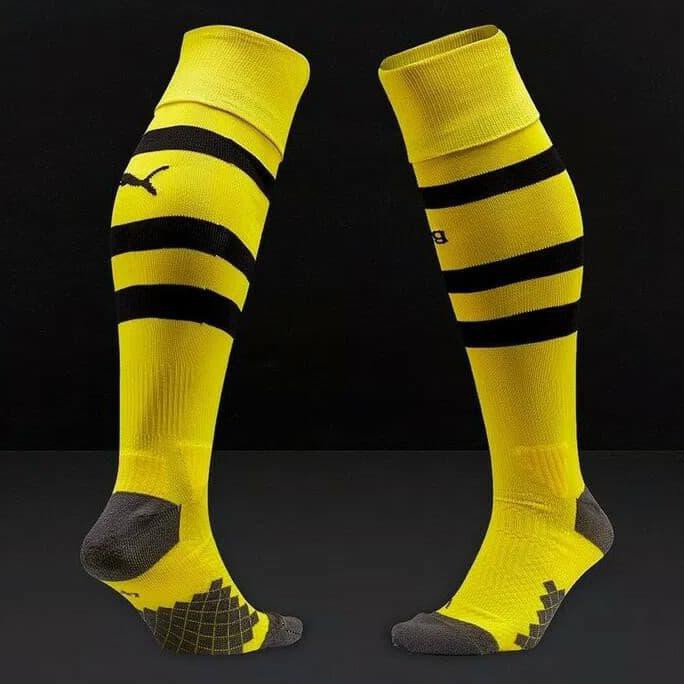 NEW KAOS KAKI Dortmund Home 2018/2019 GRADE ORI PRIA BOLA FUTSAL PANJANG