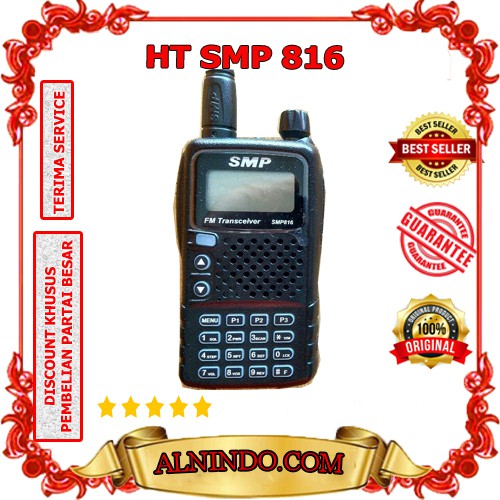 HT SMP 816 VHF MURAH GARANSI RESMI ORIGINAL BERKUALITAS