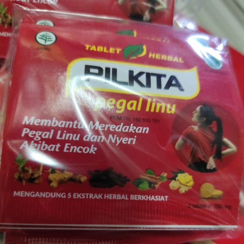 OBAT PEGEL LINU PILKITA 10 STRIP@2TABLET