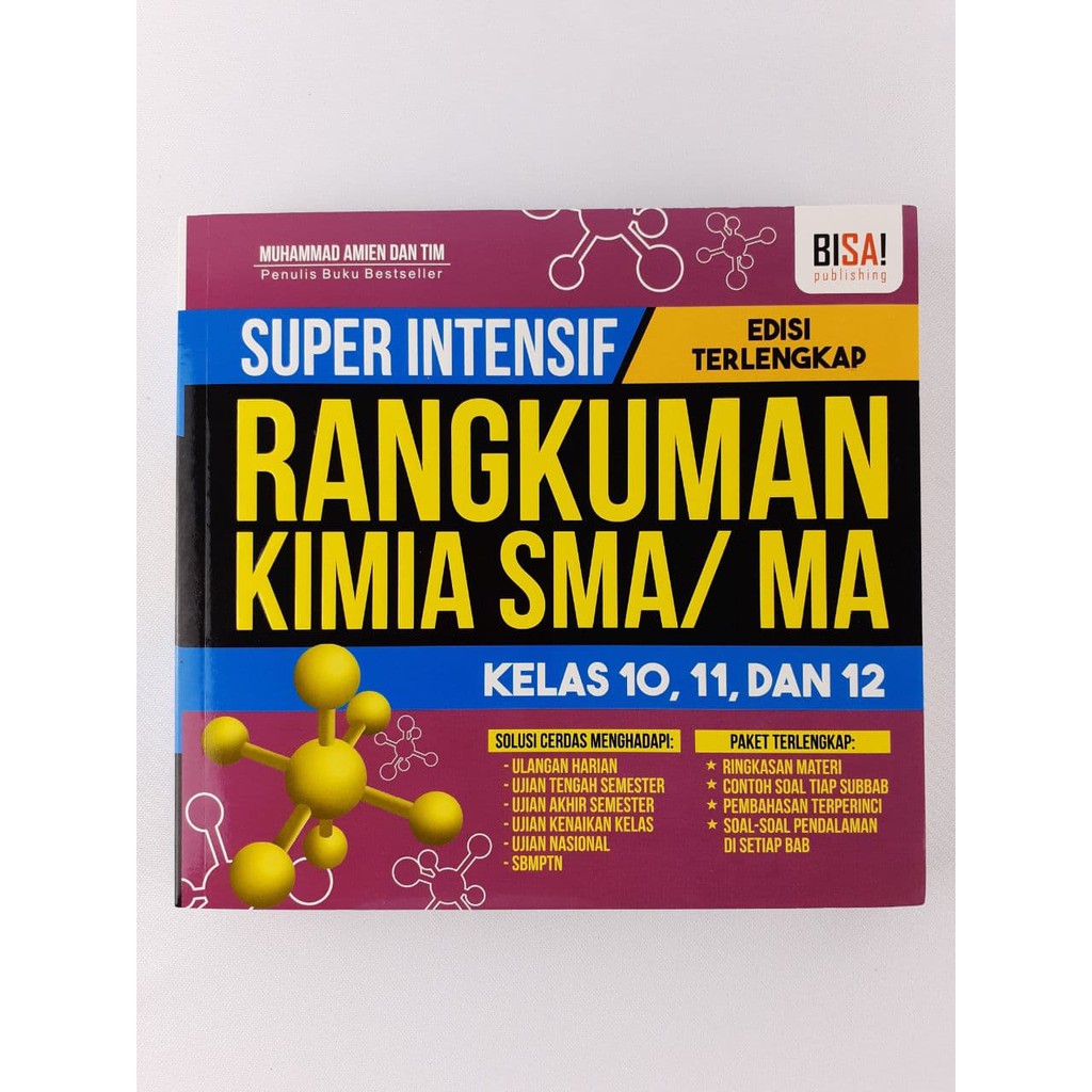 Super Intensif Buku Rangkuman Kimia SMA/MA Kelas 10, 11, dan 12