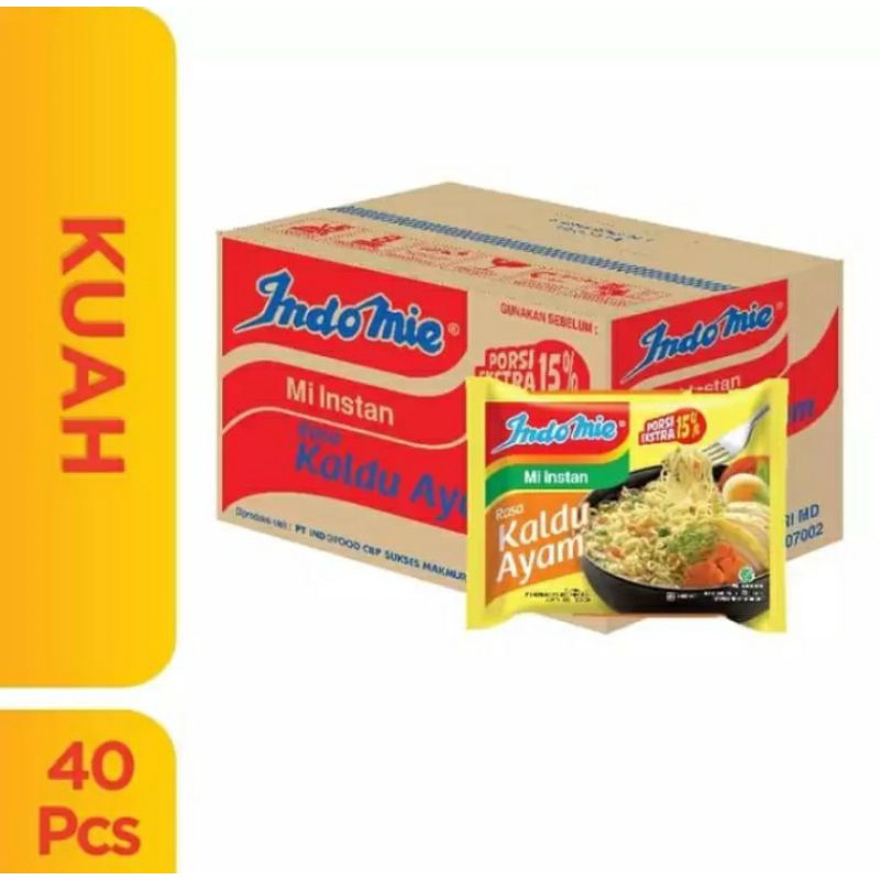 

INDOMIE RASA AYAM BAWANG 1 DUS ISI 40 PCS