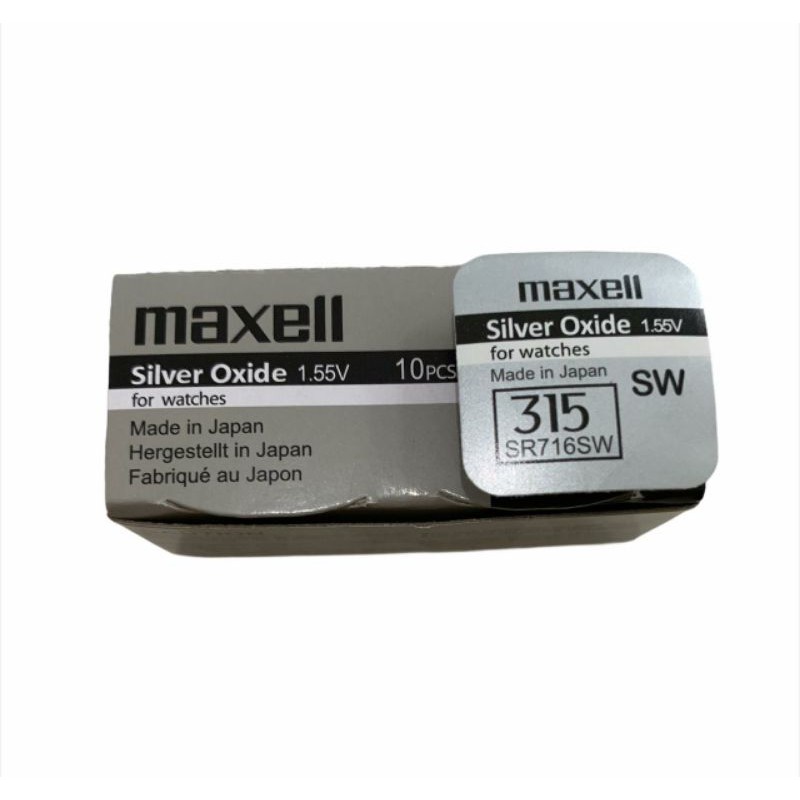 Maxell original 315 SR716SW 1,55v