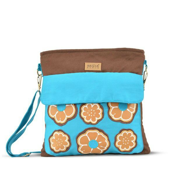TAS SELEMPANG DEISA BLUE - MAIKA ETNIK