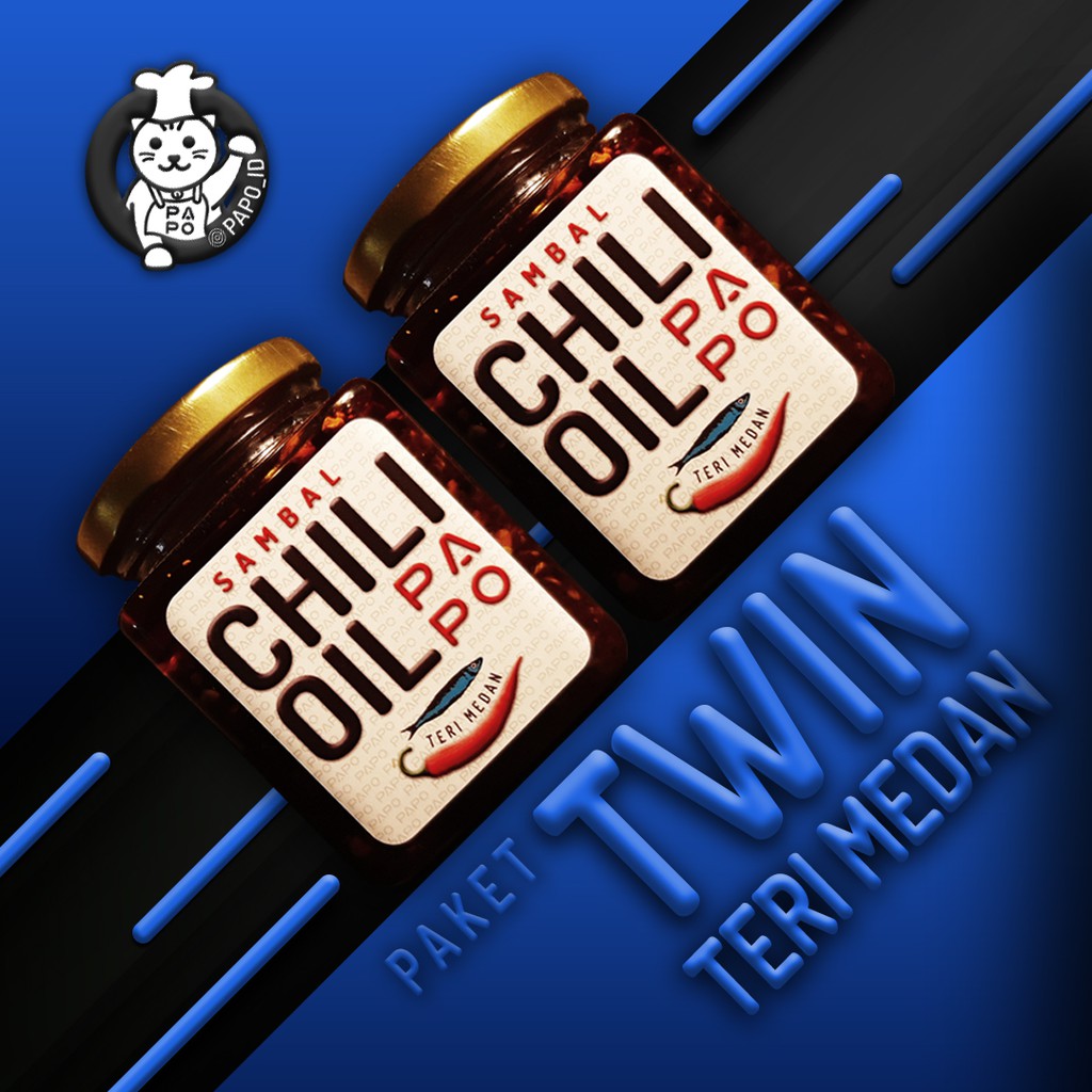 

PAKET TWIN CHILI OIL TERI MEDAN