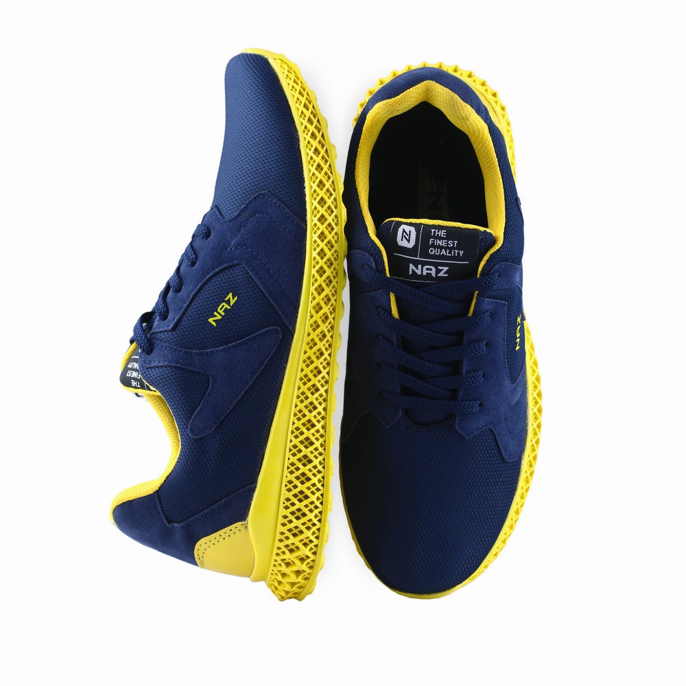 Sepatu Sneakers Pria Kasual Sneaker Kasual Dalvin Navy Sepatu Sneakers Pria Casual / Sepatu Olahraga - Running Shoes Original